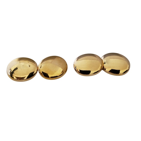 Vintage Tiffany & Co. 18 Karat Yellow Gold Cufflinks #12839